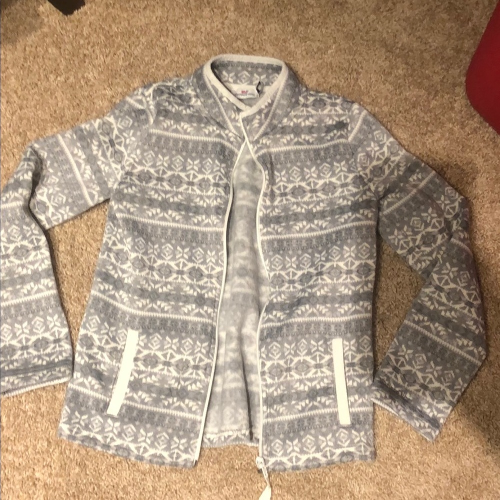 Girls zip up sweater